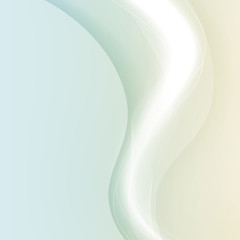 Gradient swoosh smooth soft line background. Vector illustration