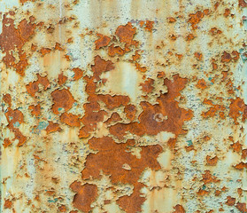 rusted sheet texture