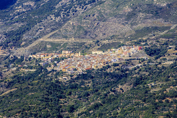 Obraz premium Sardinië, Ulassai in de provincie Ogliastra