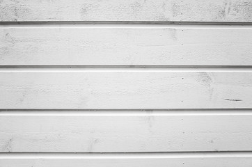 Naklejka premium White wooden wall, detailed background texture