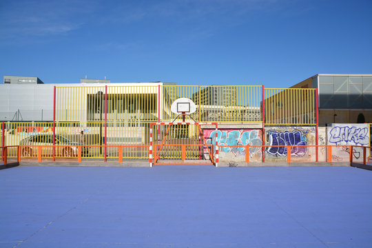 cancha deportiva al aire libre