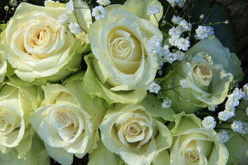 White wedding flowers