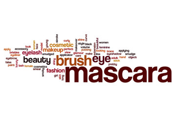 Mascara word cloud concept