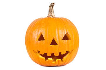 Funny halloween pumpkin