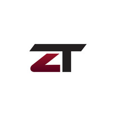 Modern Initial Logo ZT