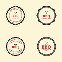 Barbecue label