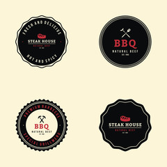 Barbecue label