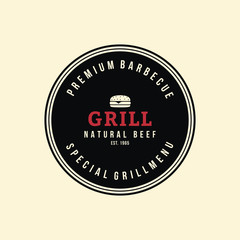 Barbecue label