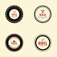 Barbecue label