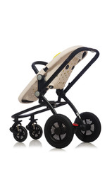 Fototapeta premium Child pram isolated on the white background