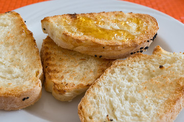 Bread and honey
