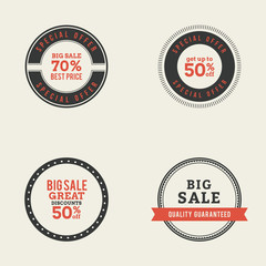 Obraz premium sales label