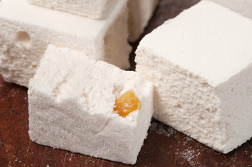 Pastille with orange succade