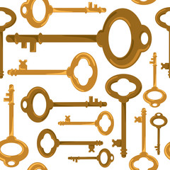 key seamless pattern