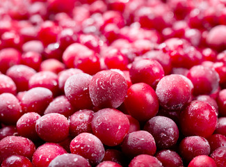 frozen cranberry