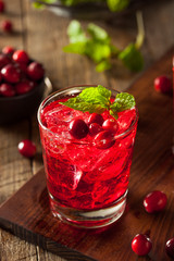 Homemade Boozy Cranberry Cocktail