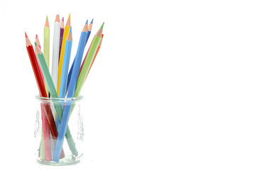 Lápices de colores.