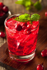Homemade Boozy Cranberry Cocktail