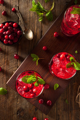 Homemade Boozy Cranberry Cocktail