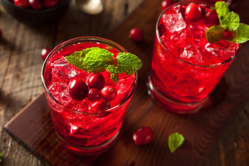 Homemade Boozy Cranberry Cocktail