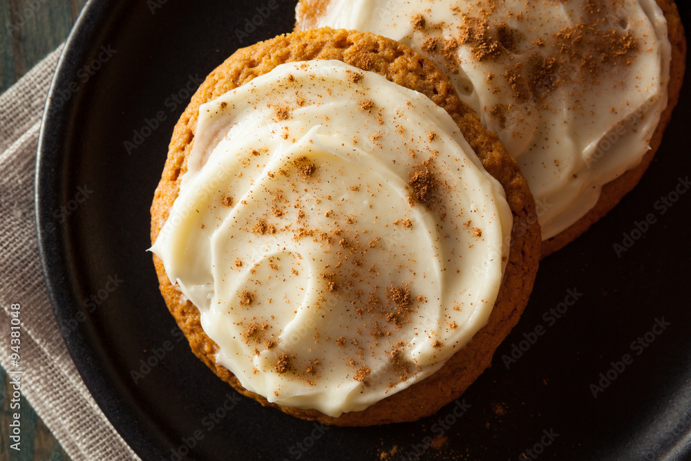 Poster Homemade Pumpkin Spice Cookies