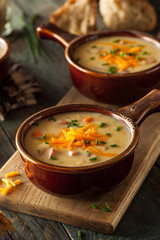 Homemade Beer Cheese Soup
