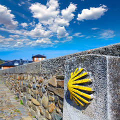 Way of Saint James by Molinaseca El Bierzo Leon