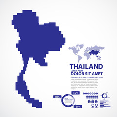 thailand map