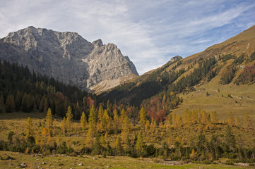 Goldener Herbst im Karwendel