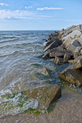 Fototapeta na wymiar Seashore Baltic Sea