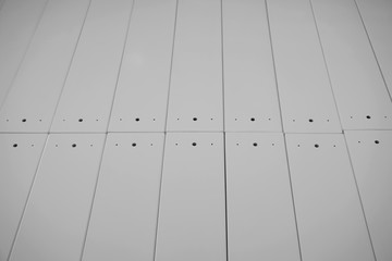 white lath boards