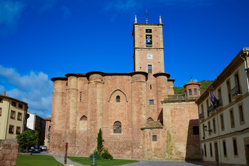 Fototapeta premium Najera Plaza Mayor The way of Saint James
