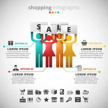 Shopping Infographic