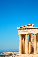 acropolis and  historical   athens