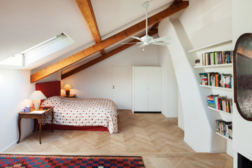 interior, comfortable bedroom