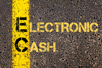 Business Acronym EC as ELECTRONIC CASH