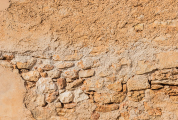 Alte Wand Verwittert Marode Verfallen