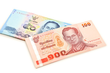 Obraz na płótnie Canvas Banknotes Thailand