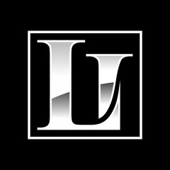 Square LI Initials