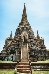 Fototapeta premium Historical Park, Phra Nakhon Si Ayutthaya, Thailand
