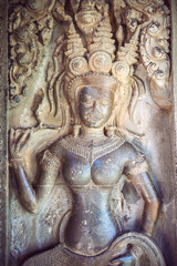 Angkor Wat Temple view, Siem reap, Cambodia