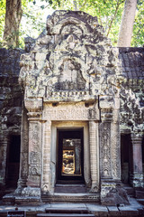 Angkor Thom Temple view, Siem reap, Cambodia