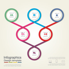Infographic design template. Vector illustration.