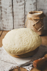 Fresh yeast dough