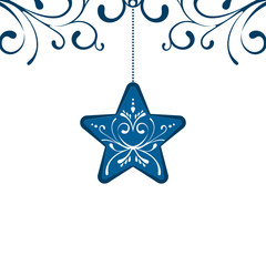 Obraz premium Christmas Star Decoration