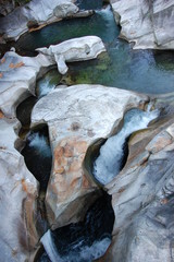 "Marmitte dei giganti" waterfalls (Piemonte, Italy)