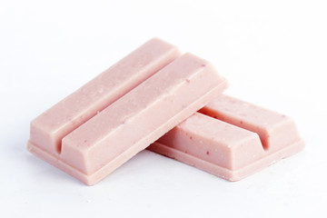 Strawberry chocolate wafer