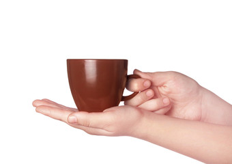 disposable cup of coffee