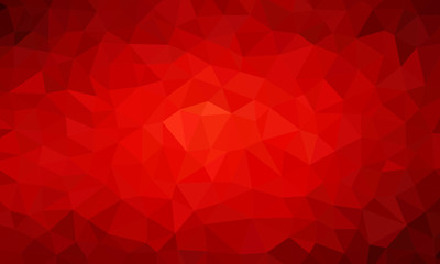 low poly background red 1