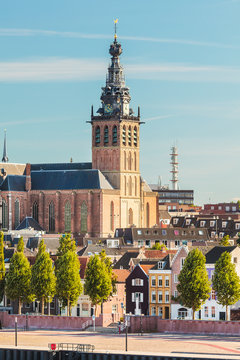 The city center of the old Dutch city of Nijmegen